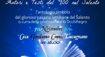 Lucugnano - 30 novembre 2012 - ore 16.00 - Casa Girolamo Comi - Autori e ...